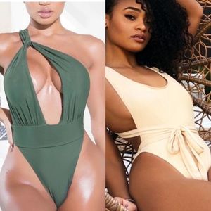 One piece swimsuit bundle